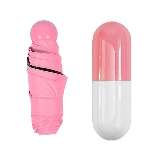 TRENDWORLDNEST-Capsule Umbrella, Portable Mini Folding Design, Capsule Shape M-00005