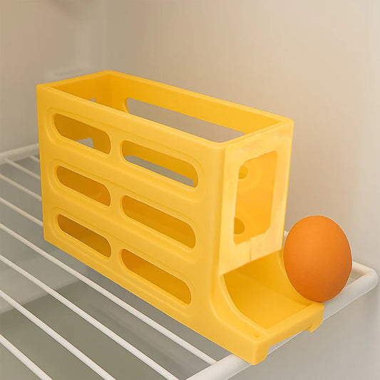 TRENDWORLDNEST- Rolling Egg Storage Rack Dispenser - D00007