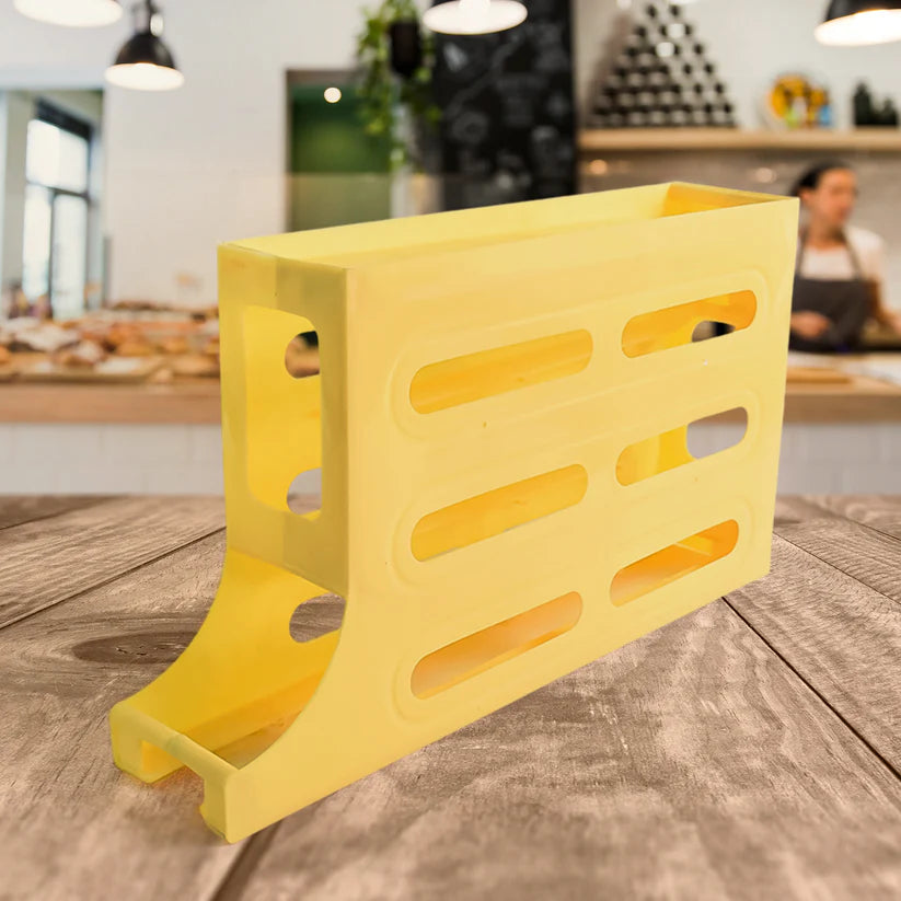 TRENDWORLDNEST- Rolling Egg Storage Rack Dispenser - D00007