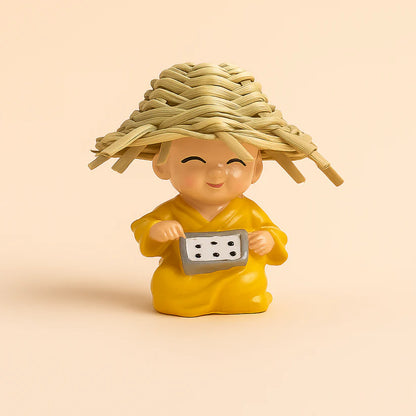 TRENDWORLDNEST - Musical Monk Figurine Set - D00009