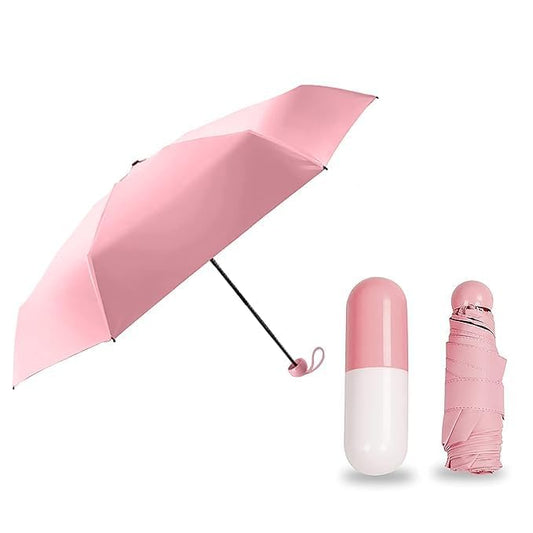 TRENDWORLDNEST-Capsule Umbrella, Portable Mini Folding Design, Capsule Shape M-00005