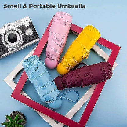 TRENDWORLDNEST-Capsule Umbrella, Portable Mini Folding Design, Capsule Shape M-00005